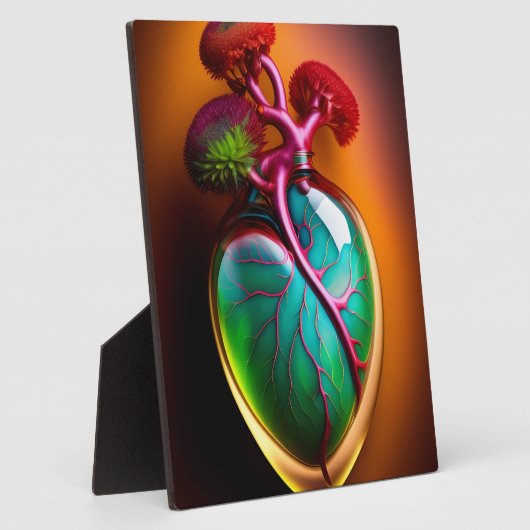 Digitale kunsttablet voor anatomisch glas fotoplaat (Zijkant)