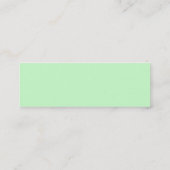 Digitale kunstwerken voor roestvrij glas mini visitekaartje (Achterkant)