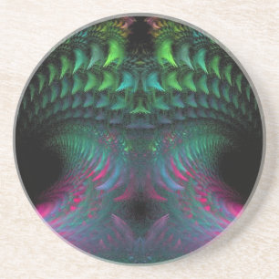 Digitale kwal zandsteen onderzetter