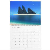 Digitale lasfemie, klassieke wandagenda kalender (Mar 2027)