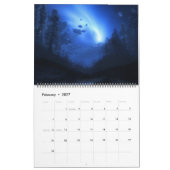 Digitale lasfemie, klassieke wandagenda kalender (Feb 2027)