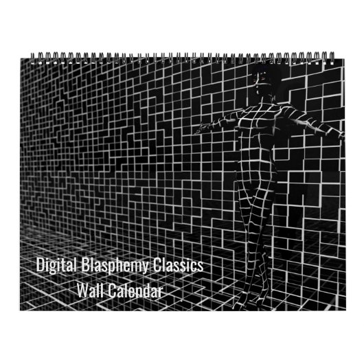 Digitale lasfemie, klassieke wandagenda kalender (Hoes)