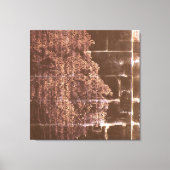 Digitale leeuwigheid in licht canvas afdruk (Voorkant)