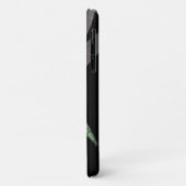 Digitale libellen sluiten op zwart Case-Mate iPhone case (Achterkant/links)
