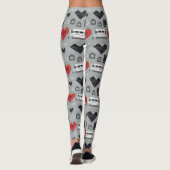 Digitale liefde leggings (Achterkant)