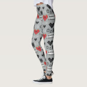 Digitale liefde leggings (Links)