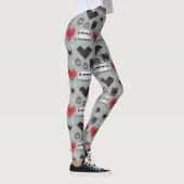 Digitale liefde leggings (Rechts)