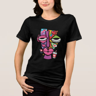 Digitale Liefdes Evolutie Tri-Blend Shirt