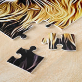 Digitale lionhoofdschilderij legpuzzel (Zijkant)