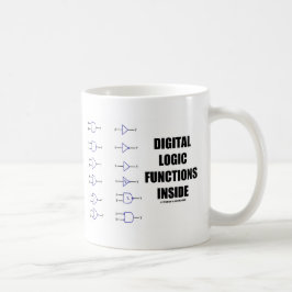Digitale logische functies binnen (computer) koffiemok