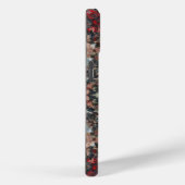 Digitale Mandala Rood en Wit Case-Mate iPhone Case (Achterkant / Rechts)