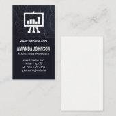 Digitale marketing | Verkoop | Ondernemingen Visitekaartje (Voorkant / Achterkant)