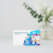 Digitale marketing visitekaartje (Staand voorkant)