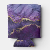 Digitale marmerende illustratie: artistieke textuu blikjeskoeler (Achterkant)