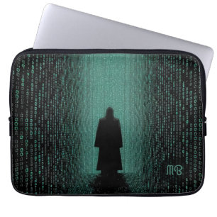 Digitale Matrix Gang Cyber Shadows Laptop Sleeve