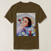 Digitale melkillustraties gemaakt in Photoshop CC T-shirt (Design voorkant)
