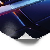 Digitale melodieën perfect poster (Hoek)