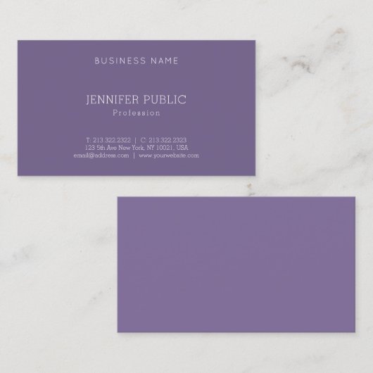 Digitale, moderne design professionele Sjabloon Visitekaartje (Voorkant / Achterkant)