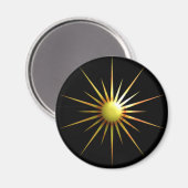 Digitale moderne zon magneet (Voorkant / Achterkant)