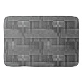 Digitale montage van Matte Granite Marble Badmat (Voorkant)