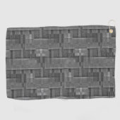 Digitale montage van Matte Granite Marble Golfhanddoek (Horizontaal)