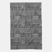 Digitale montage van Matte Granite Marble Theedoek (Verticaal)