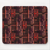 Digitale montage van rode granietmarmer muismat (Voorkant)