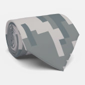 Digitale Natuur Camo Stropdas (Opgerold)