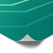 🌿 Digitale Natuur Poster (Hoek)