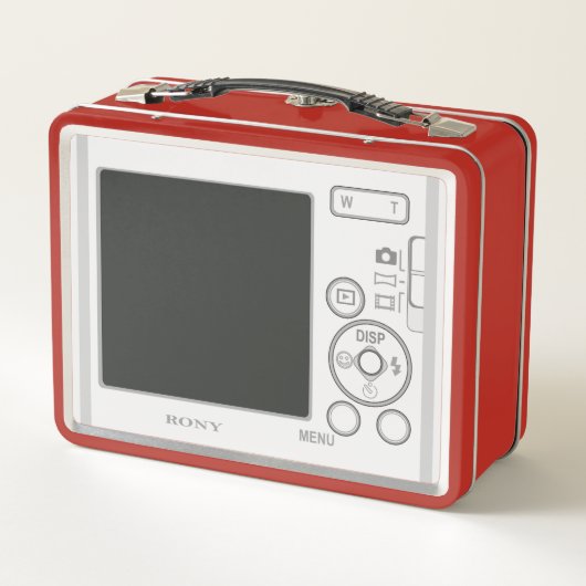 Digitale nieuwe camera-effect (Achterkant)