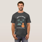 DIGITALE NOMADE – Ik Heb Mijn Eigen Planning T-shirt (Voorkant volledig)