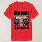 Digitale ondergrondse t-shirt (Design voorkant)