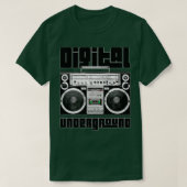 Digitale ondergrondse t-shirt (Design voorkant)
