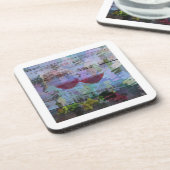 Digitale Onderzetters met wijnindrukking (Linkerzijde)