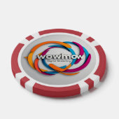"Digitale oplossingen" Poker Chips (Enkel)