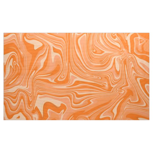 Digitale Oranje gemarmerde structuur2 Stof (Yard (91,4 cm))