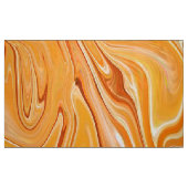 Digitale Oranje gemarmerde textuur3 Fabric Stof (Fat Quarter)