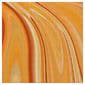 Digitale Oranje gemarmerde textuur3 Fabric Stof (Close Up)