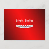Digitale orthodontist Business Postcard Briefkaart (Voorkant)