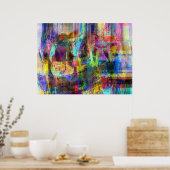 Digitale overvloeibaarheid poster (Keuken)