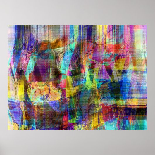 Digitale overvloeibaarheid poster (Voorkant)