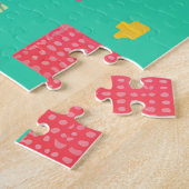 Digitale Pixel-illustratie Legpuzzel (Zijkant)