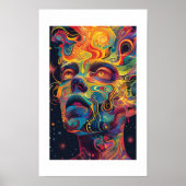 Digitale print van een ingewikkelde kunst van een (Voorkant)