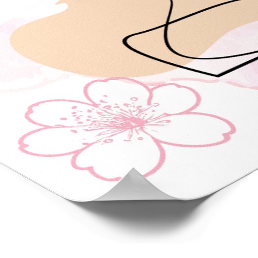 Digitale producten Muurkunst printbaar Poster (Hoek)