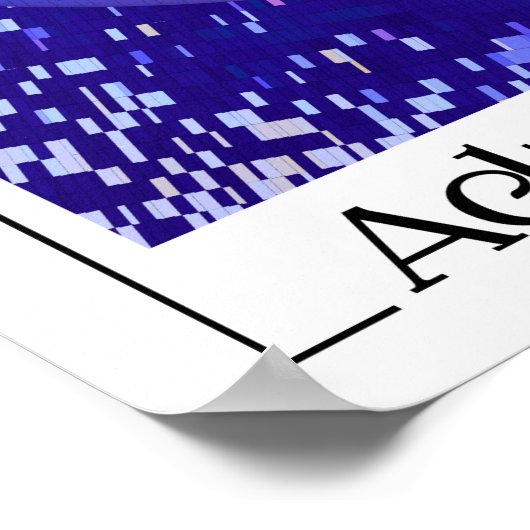 Digitale puin poster (Hoek)