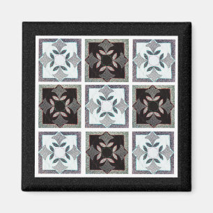 Digitale quilt magneet