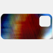 Digitale regen over flitskleurige spotjes Case-Mate iPhone case (Achterkant (horizontaal))