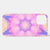 Digitale retro abstracte mandala. Heldere bloem. B Case-Mate iPhone Case (Achterkant (horizontaal))