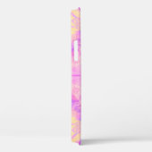 Digitale retro abstracte mandala. Heldere bloem. B Case-Mate iPhone Case (Achterkant / Rechts)