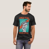 Digitale revolutie t-shirt (Voorkant volledig)
